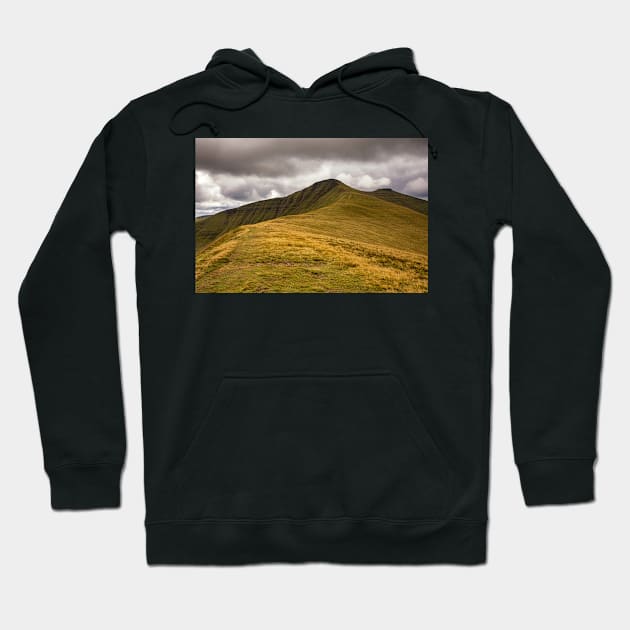 Pen y Fan and Corn Du Hoodie by dasantillo